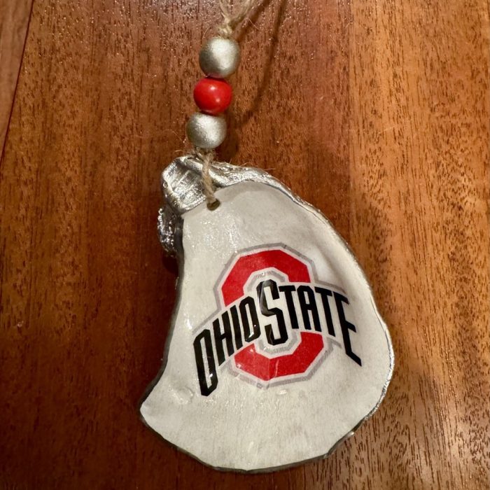 Ohio State Oyster Christmas Ornament