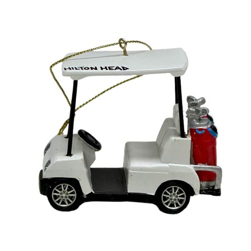 Hilton Head Golf Cart Ornament